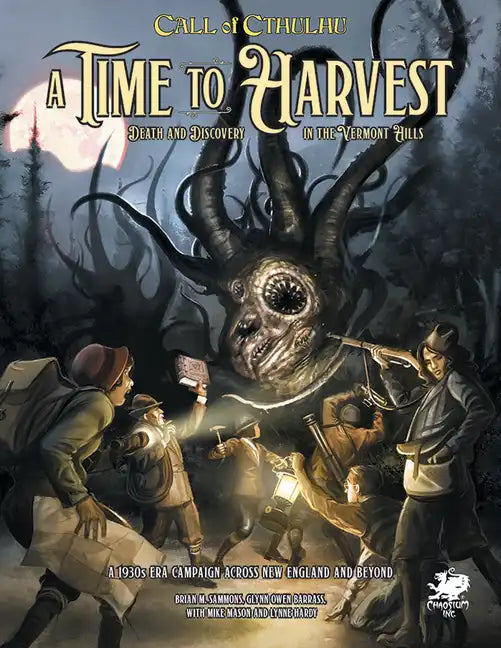 A Time to Harvest: A Beginner Friendly Campaign for Call of Cthulhu - Hardcover
