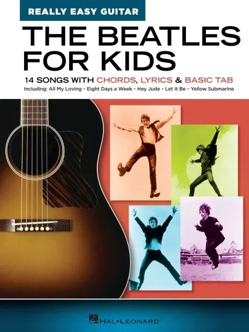 The Beatles for Kids - Really Easy Guitar Series: 14 Songs with Chords, Lyrics & Basic Tab - Paperback