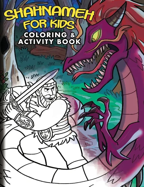 Shahnameh For Kids - Coloring & Activity Book - Paperback