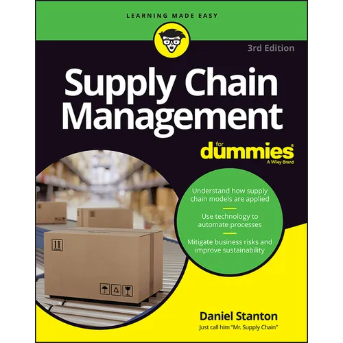 Supply Chain Management for Dummies - Paperback
