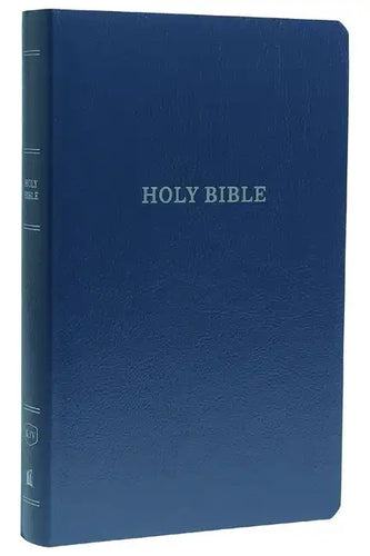 KJV, Gift and Award Bible, Imitation Leather, Blue, Red Letter Edition - Imitation Leather