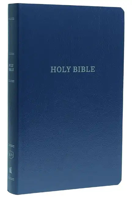 KJV, Gift and Award Bible, Imitation Leather, Blue, Red Letter Edition - Imitation Leather