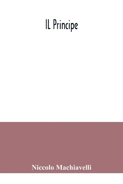 IL principe - Paperback