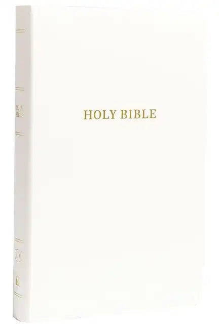 KJV, Gift and Award Bible, Imitation Leather, White, Red Letter Edition - Imitation Leather