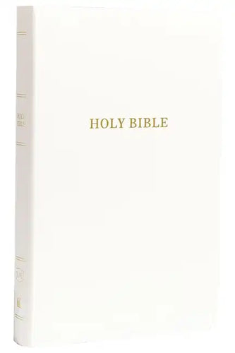 KJV, Gift and Award Bible, Imitation Leather, White, Red Letter Edition - Imitation Leather
