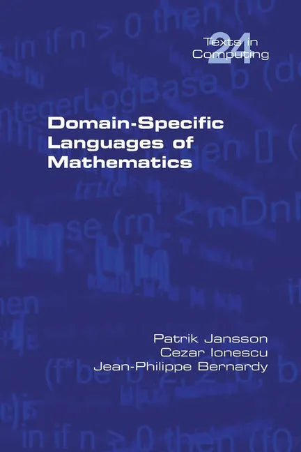 Domain-Specific Languages of Mathematics - Paperback