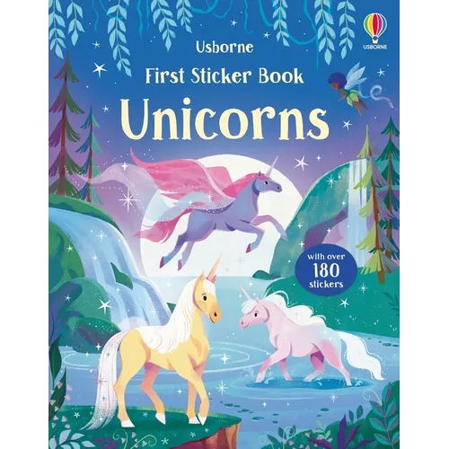 First Sticker Book Unicorns - Paperback
