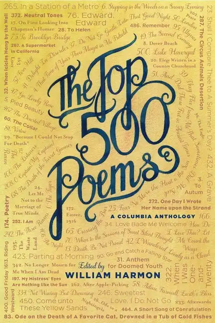The Top 500 Poems - Hardcover