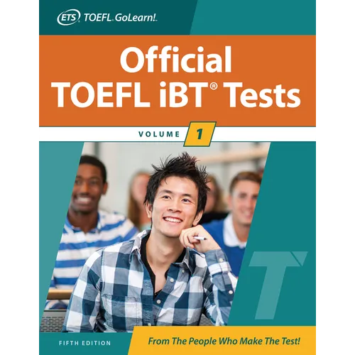 Official TOEFL IBT Tests Volume 1, Fifth Edition - Paperback