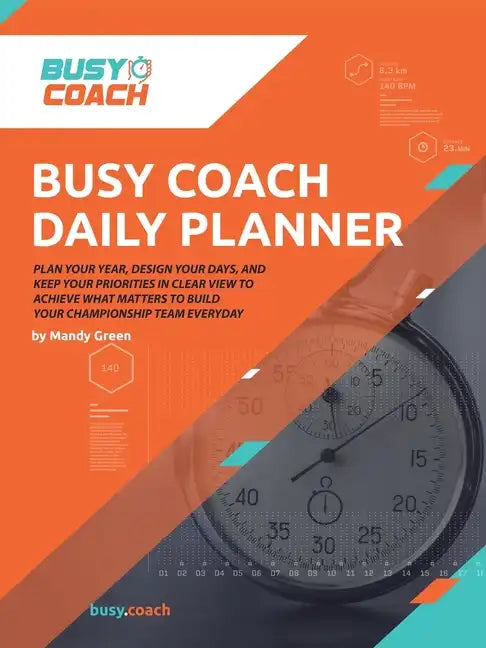 Busy Coach Daily Planner - Paperback