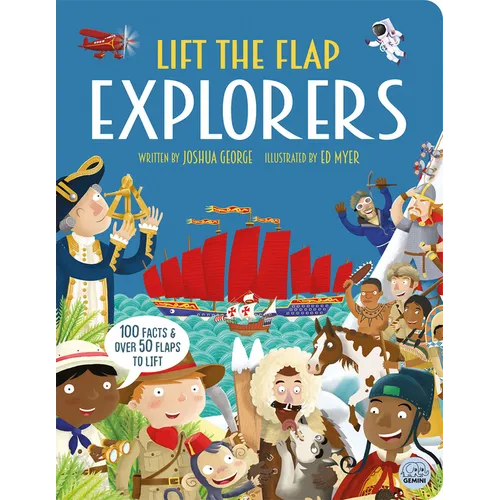 Explorers - Interactive History Book for Kids - Hardcover