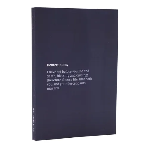 NKJV Bible Journal - Deuteronomy, Paperback, Comfort Print Softcover - Paperback