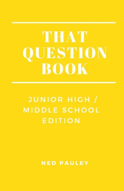 That Question Book: Junior High/Middle School Edition - Paperback