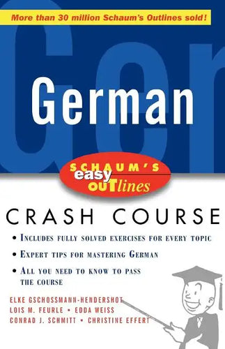 Schaum's Easy Outline of German - Paperback