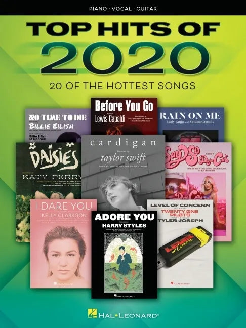 Top Hits of 2020: 20 of the Hottest Songs Arranged for Piano/Vocal/Guitar - Paperback