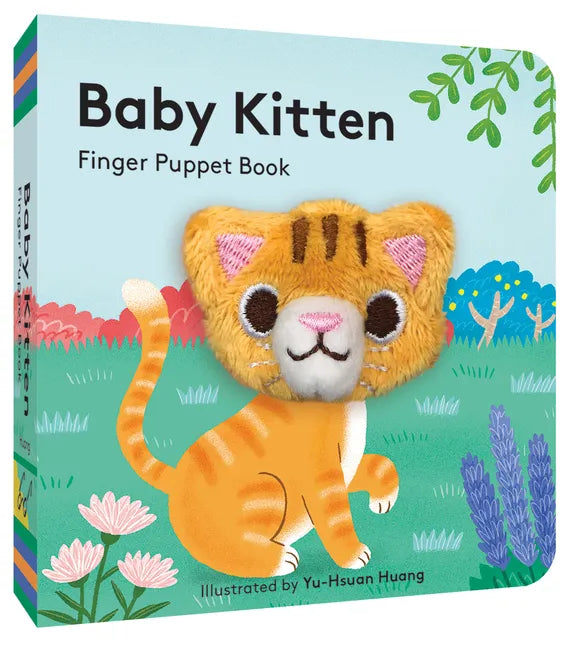 Baby Kitten: Finger Puppet Book: (Board Book with Plush Baby Cat, Best Baby Book for Newborns) - Board Book