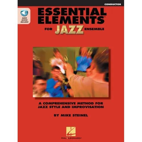 Essential Elements for Jazz Ensemble - Conductor (Book/Online Audio) - Spiral