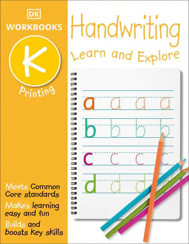 DK Workbooks: Handwriting: Printing, Kindergarten: Learn and Explore - Paperback