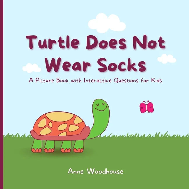 Turtle Does Not Wear Socks: A Picture Book with Interactive Questions for Kids - Paperback