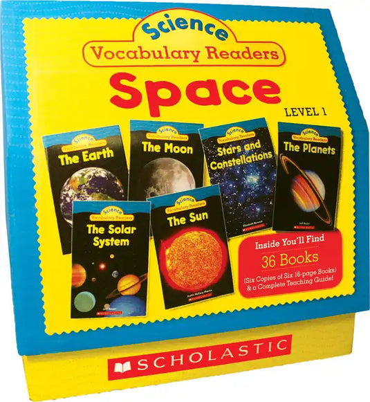 Science Vocabulary Readers: Space (Level 1) - Boxed Set
