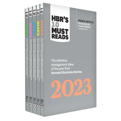 5 Years of Must Reads from Hbr: 2023 Edition (5 Books) - Paperback