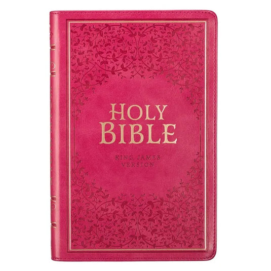 KJV Gift Edition Bible Pink - Leather