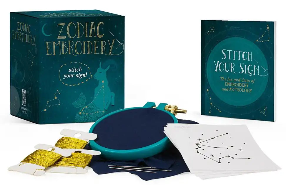 Zodiac Embroidery: Stitch Your Sign! - Paperback