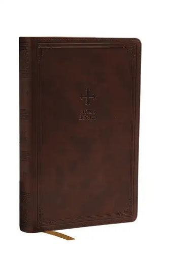 Nrsv, Catholic Bible, Gift Edition, Leathersoft, Brown, Comfort Print: Holy Bible - Imitation Leather