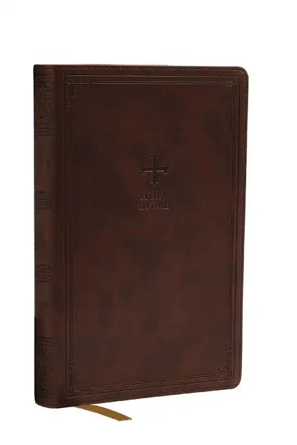Nrsv, Catholic Bible, Gift Edition, Leathersoft, Brown, Comfort Print: Holy Bible - Imitation Leather