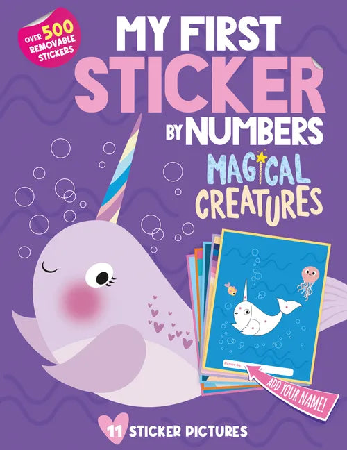 My First Sticker by Numbers: Magical Creatures - Paperback