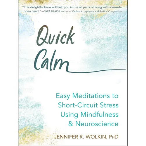 Quick Calm: Easy Meditations to Short-Circuit Stress Using Mindfulness and Neuroscience - Paperback