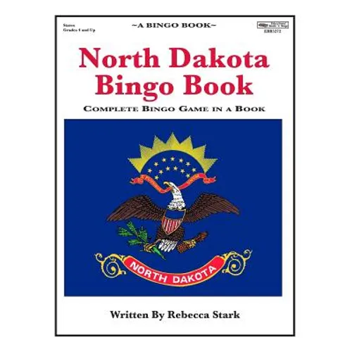 North Dakota Bingo Book: Complete Bingo Game In A Book - Paperback