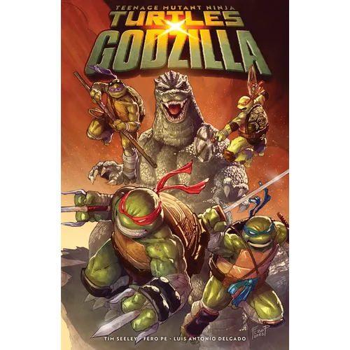 Teenage Mutant Ninja Turtles X Godzilla - Paperback