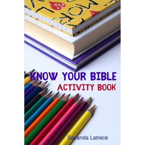 Know Your Bible Activity Book - Paperback