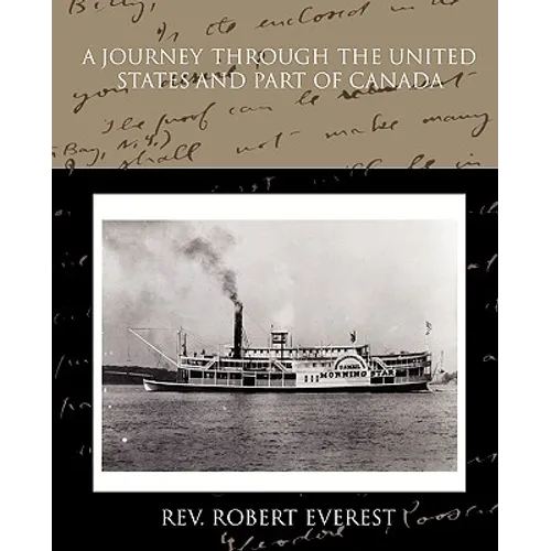 A Journey Through the United States and Part of Canada - Paperback