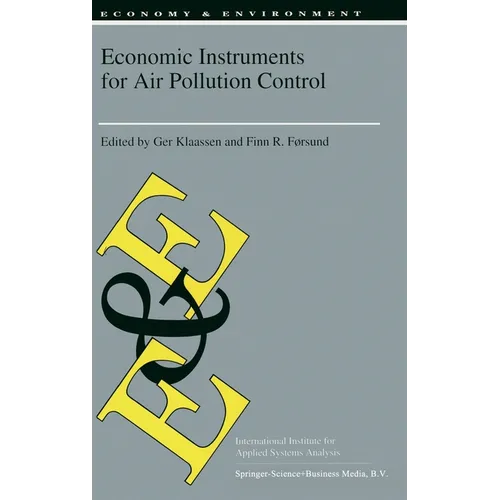 Economic Instruments for Air Pollution Control - Hardcover