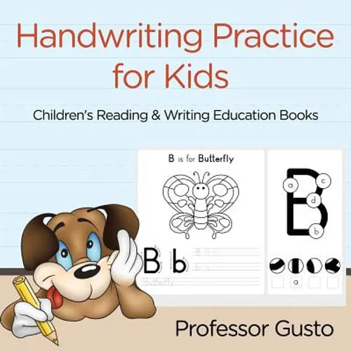 Handwriting Practice for Kids: Children's Reading & Writing Education Books - Paperback
