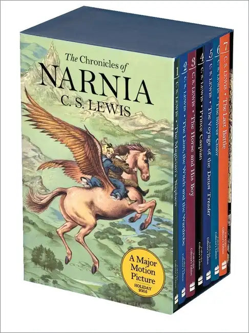 The Chronicles of Narnia Full-Color Paperback 7-Book Box Set: The Magician's Nephew, the Lion, the Witch and the Wardrobe, the Horse and His Boy, Prin - Boxed Set