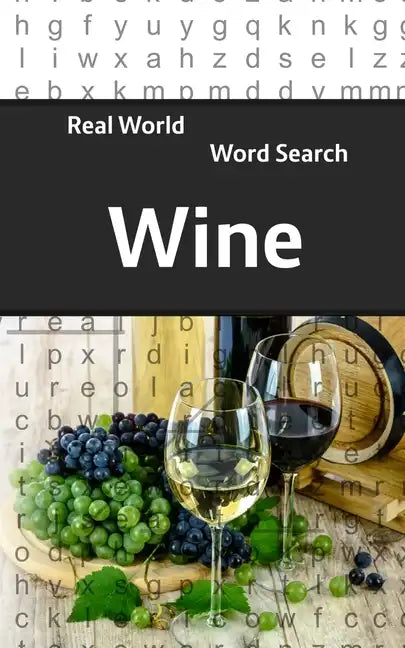 Real World Word Search: Wine - Paperback