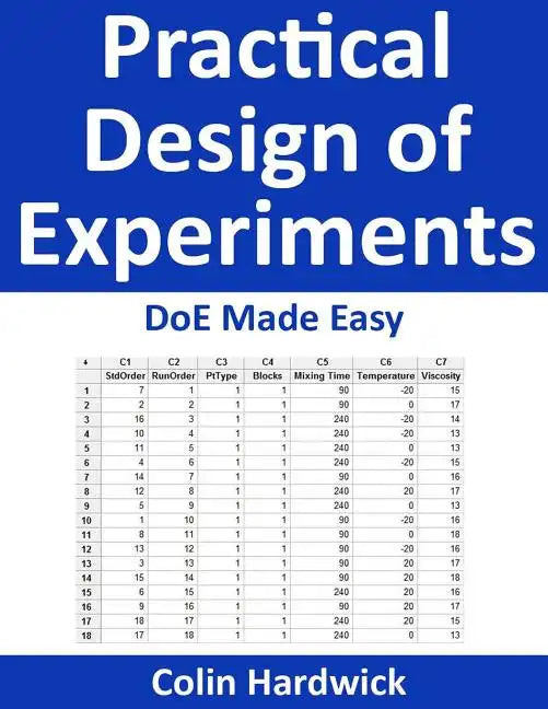 Practical Design of Experiments: DoE Made Easy! - Paperback