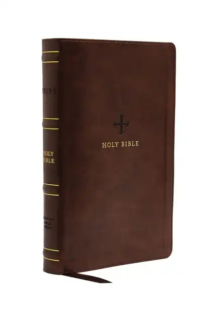 Nrsv, Catholic Bible, Standard Personal Size, Leathersoft, Brown, Comfort Print: Holy Bible - Imitation Leather