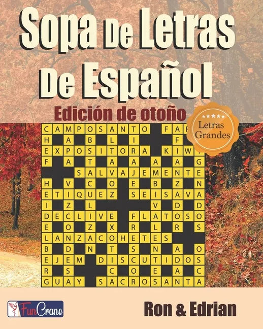 Sopa De Letras De Español: Edición de otoño - Paperback