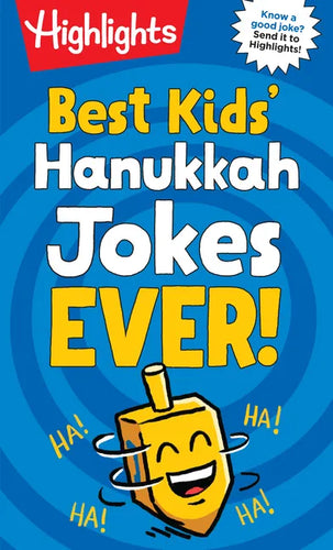 Best Kids' Hanukkah Jokes Ever!: Over 500 Hilarious Jokes for Hanukkah and Jewish Holidays, Fun-Filled Holiday-Themed Joke Book for Kids 6-12 - Paperback
