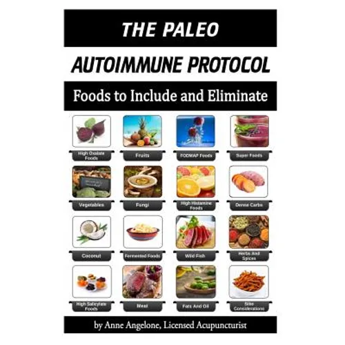 The Paleo Autoimmune Protocol: Quick Reference FOOD CHART in BLACK and WHITE