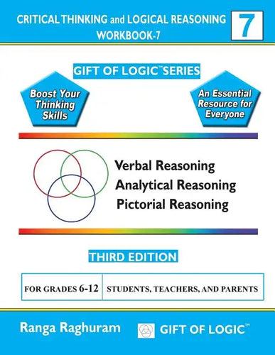 Critical Thinking and Logical Reasoning Workbook-7 - Paperback