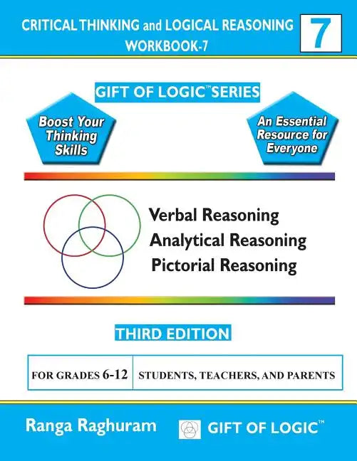 Critical Thinking and Logical Reasoning Workbook-7 - Paperback