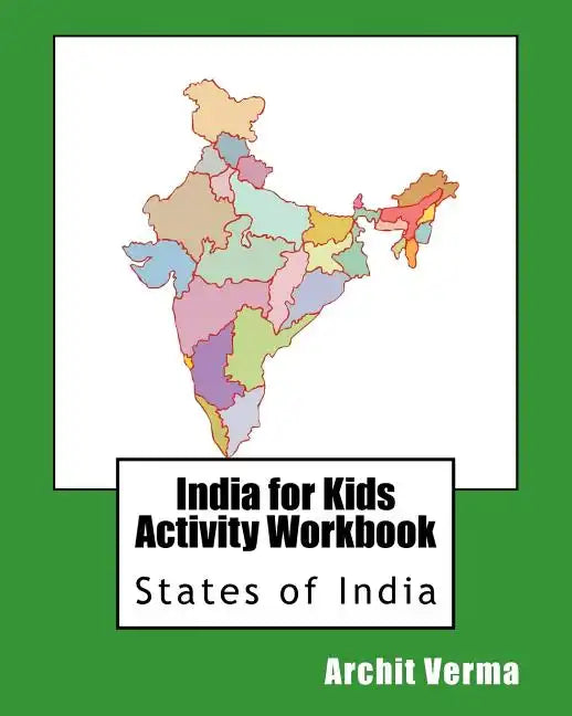 India for Kids Activity Workbook: States of India - Paperback