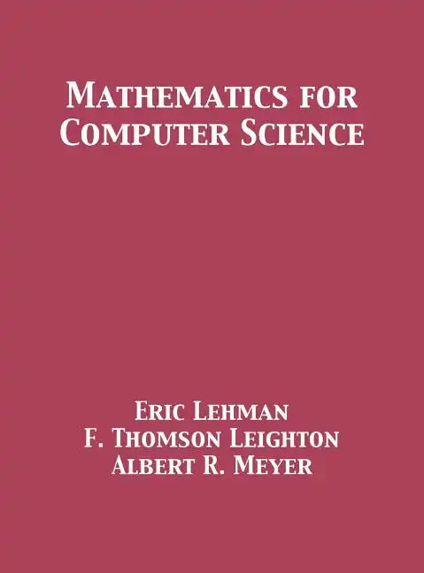 Mathematics for Computer Science - Hardcover