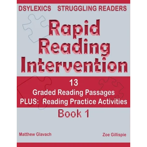 Rapid Reading Intervention, Book 1 - Paperback