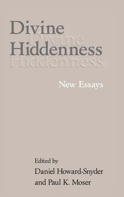 Divine Hiddenness - Hardcover